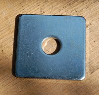 Deck washer or flat washer